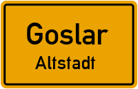 Straßenverzeichnis Goslar Altstadt