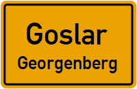 Straßenverzeichnis Goslar Georgenberg