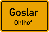 Straßen in Goslar Ohlhof
