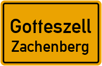 Flurstraße in GotteszellZachenberg