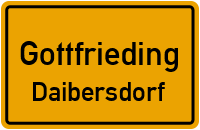 Straßenverzeichnis Gottfrieding Daibersdorf