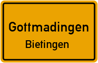 Straßenverzeichnis Gottmadingen Bietingen
