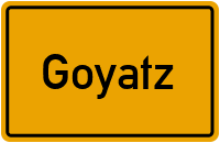 City Sign Goyatz
