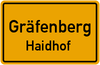 Gewerbegebiet in GräfenbergHaidhof