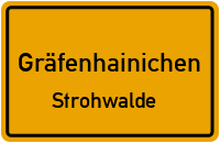Am Ende-Straße in GräfenhainichenStrohwalde