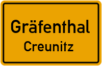 Straßenverzeichnis Gräfenthal Creunitz