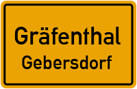 Straßenverzeichnis Gräfenthal Gebersdorf