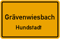 Bahnhofstraße in GrävenwiesbachHundstadt