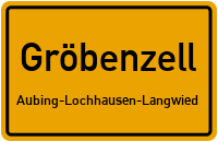 Olchinger Straße in GröbenzellAubing-Lochhausen-Langwied