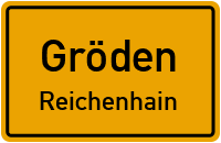 Dorfstraße in GrödenReichenhain
