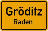 Großenhainer Straße in 01609 Gröditz (Raden)