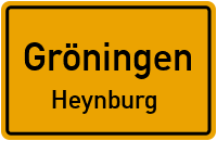Dorfstraße in GröningenHeynburg