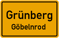 Friedensstraße in GrünbergGöbelnrod