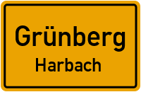 Ringstraße in GrünbergHarbach
