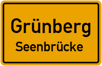 Sudetenstraße in GrünbergSeenbrücke
