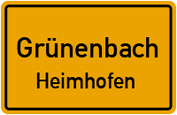 Heimhofen in GrünenbachHeimhofen