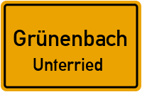 Unterrieder Weg in GrünenbachUnterried