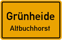 Herzfelder Straße in 15537 Grünheide (Altbuchhorst)