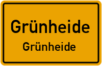 Chausseestraße in GrünheideGrünheide