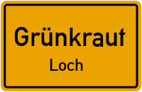 Loch in GrünkrautLoch