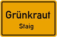 Staig in GrünkrautStaig