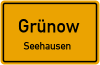 Straßen in Grünow Seehausen