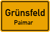 Straßenverzeichnis Grünsfeld Paimar