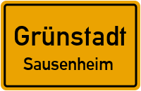 Straßenverzeichnis Grünstadt Sausenheim