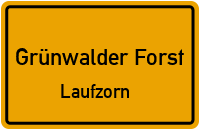 Römerstraße in Grünwalder ForstLaufzorn