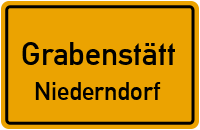 Straßen in Grabenstätt Niederndorf