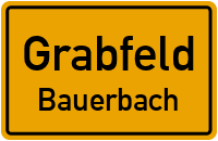 Dorfblick in 98631 Grabfeld (Bauerbach)
