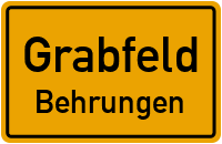 Lehmgrubengasse in 98631 Grabfeld (Behrungen)