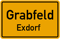 Kirchgasse in GrabfeldExdorf