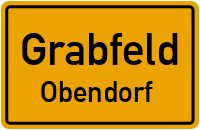 Straßenverzeichnis Grabfeld Obendorf