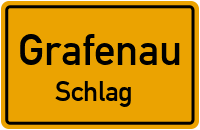 Schlehdornweg in GrafenauSchlag