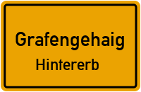 Straßenverzeichnis Grafengehaig Hintererb