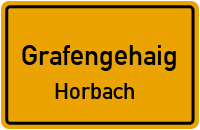Straßenverzeichnis Grafengehaig Horbach
