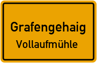 Straßenverzeichnis Grafengehaig Vollaufmühle