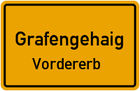Straßenverzeichnis Grafengehaig Vordererb