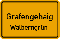 Straßenverzeichnis Grafengehaig Walberngrün