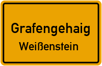 Straßenverzeichnis Grafengehaig Weißenstein