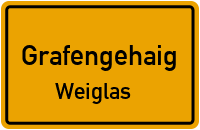 Straßenverzeichnis Grafengehaig Weiglas