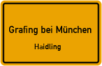 Haidling in Grafing bei MünchenHaidling