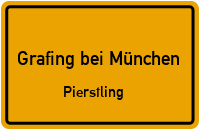 Pierstling in Grafing bei MünchenPierstling