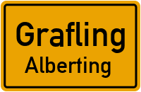 Straßenverzeichnis Grafling Alberting