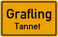 Straßenverzeichnis Grafling Tannet