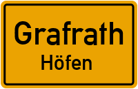 Kirchweg in GrafrathHöfen