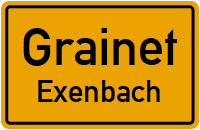 Straßen in Grainet Exenbach