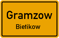 Chausseestraße in GramzowBietikow