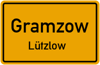 Lützlower Straße in GramzowLützlow